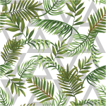 Ambiance - sticker sticker papier peint tropical port antonio