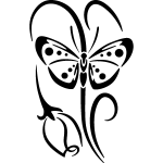 Ambiance - sticker sticker papillon et bourgeon