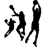 Ambiance - sticker sticker parade et style en basket - ball
