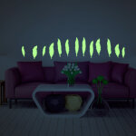 Ambiance - sticker sticker phosphorescent 13 plumes