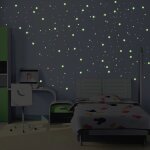 Ambiance - sticker stickers phosphorescents - 240 �toiles et plan�tes (taille 0, 5 � 1cm)