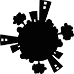Ambiance - sticker sticker plan�te ronde 1