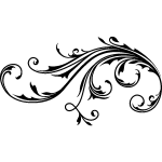 Ambiance - sticker sticker plante baroque