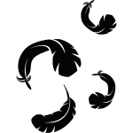 Ambiance - sticker sticker plumes 1