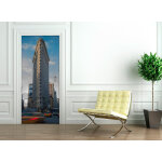 Ambiance - sticker sticker porte 204 x 83 cm - new york flatiron building