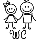 Ambiance - sticker sticker porte figure wc 3