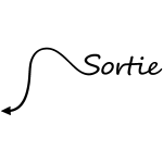 Ambiance - sticker sticker porte  sortie  � gauche