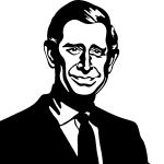 Ambiance - sticker sticker portrait prince charles