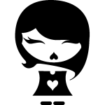 Ambiance - sticker sticker poup�e maquill�e