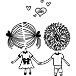 Ambiance - sticker sticker le premier amour
