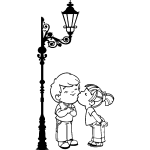 Ambiance - sticker sticker premier bisous