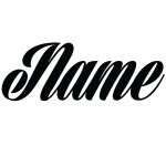 Ambiance - sticker sticker pr�nom personnalisable calligraphie design