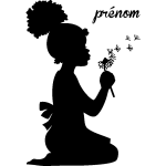 Ambiance - sticker sticker pr�nom personnalisable fais un v?ux