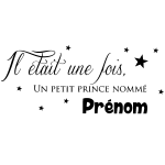 Ambiance - sticker sticker pr�nom personnalisable un prince