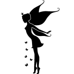 Ambiance - sticker sticker la reine des f�es et papillons
