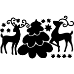 Ambiance - sticker sticker rennes et l'arbre de no�l