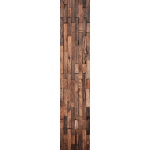 Ambiance - sticker rev�tement adh�sif panneau de bois brun vintage h60 x l300 cm