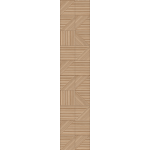 Ambiance - sticker rev�tement adh�sif panneau de bois clair g�om�trique h60 x l300 cm