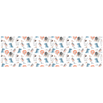 Ambiance - sticker rev�tement adh�sif rouleau enfant animaux joyeux h60 x l200 cm