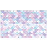 Ambiance - sticker rev�tement adh�sif rouleau enfant �cailles de sir�ne h60 x l100 cm