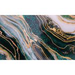 Ambiance - sticker rev�tement adh�sif rouleau �poxy emeraude h60 x l100 cm