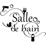 Ambiance - sticker sticker salle de bain accessoires