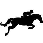 Ambiance - sticker sticker saut d'un cheval