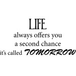 Ambiance - sticker sticker second chance