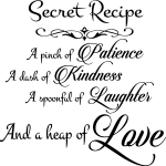 Ambiance - sticker sticker secret recipe