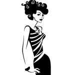 Ambiance - sticker sticker silhouette mannequin avec pull ray�