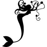 Ambiance - sticker sticker sir�ne tenant un coeur