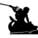 Ambiance - sticker sticker statue pont alexandre iii