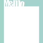 Ambiance - sticker sticker tableau blanc carnet de note
