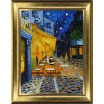 Ambiance - sticker sticker tableau van gogh - caf� terrasse la nuit ? arles