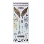 Ambiance - sticker tatouages temporaires  ailes d'ange