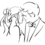 Ambiance - sticker sticker tendre baiser