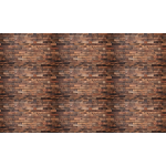 Ambiance - sticker sticker t�te de lit bois brun vintage h120 x l200 cm