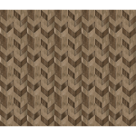 Ambiance - sticker sticker t�te de lit bois chevron graphique h120 x l140 cm