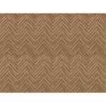 Ambiance - sticker sticker t�te de lit bois chevron naturel h120 x l160 cm