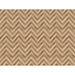 Ambiance - sticker sticker t�te de lit bois chevron scandinave h120 x l160 cm