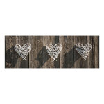 Ambiance - sticker sticker t�te de lit design trois coeurs