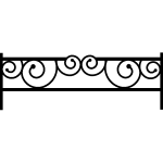 Ambiance - sticker sticker t�te de lit en fer
