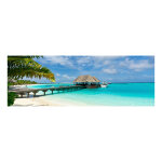 Ambiance - sticker sticker t�te de lit l'ile paradisiaque