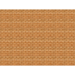 Ambiance - sticker sticker t�te de lit rotin miel h120 x l160 cm