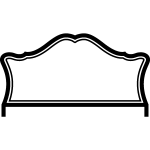 Ambiance - sticker sticker t�te de lit royal