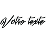 Ambiance - sticker sticker texte personnalisable calligraphie moderne