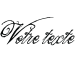 Ambiance - sticker sticker texte personnalis� calligraphie d�co