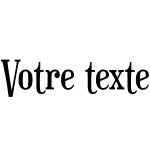 Ambiance - sticker sticker texte personnalis� classique somptueux