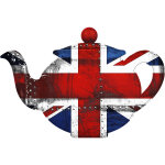 Ambiance - sticker sticker une théière union jack style industriel Ambiance - sticker sticker une théière union jack style industriel