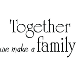 Ambiance - sticker sticker together design